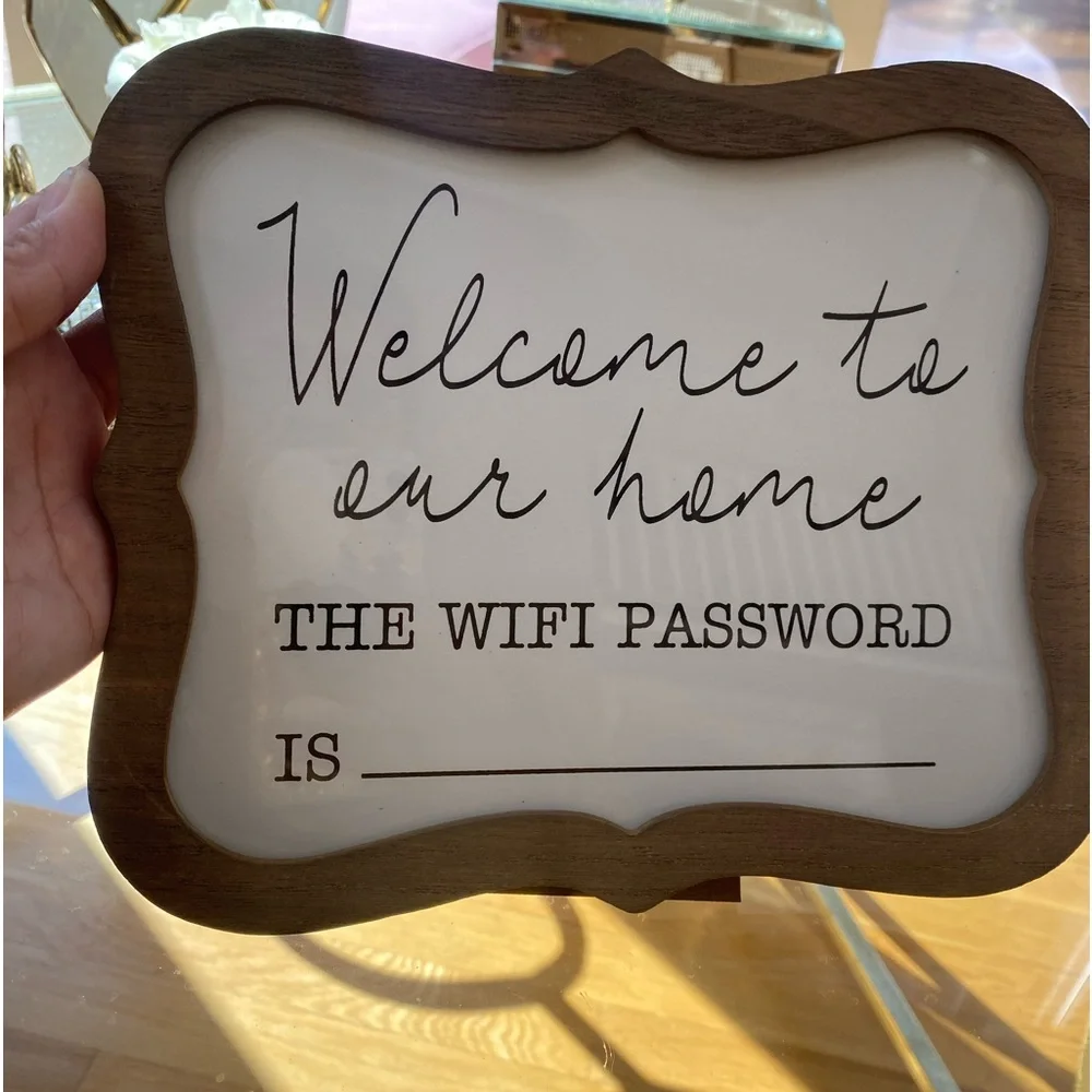Rustic Wi-Fi Sign - Picture 3 of 7